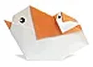 Hướng dẫn gấp Gà mẹ cõng con - Gấp giấy Origami