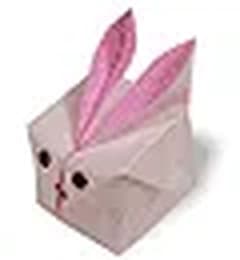 Hướng dẫn gấp Thỏ bông - Gấp giấy Origami