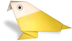 Hướng dẫn gấp Chim 1 - Gấp giấy Origami