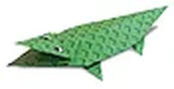 Hướng dẫn gấp Cá sấu 1 - Gấp giấy Origami