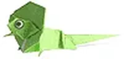 Hướng dẫn gấp Thằn lằn có mào - Gấp giấy Origami