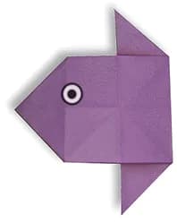 Hướng dẫn gấp Cá thái dương - Gấp giấy Origami