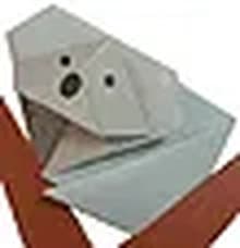 Hướng dẫn gấp Gấu túi - Gấp giấy Origami