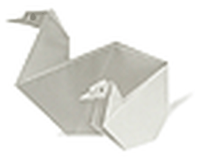Hướng dẫn gấp Mẹ con chim thiên nga - Gấp giấy Origami