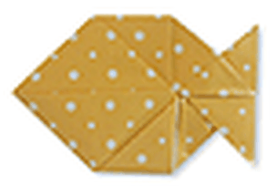Hướng dẫn gấp Cá - Gấp giấy Origami