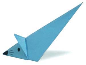 Hướng dẫn gấp Chuột - Gấp giấy Origami