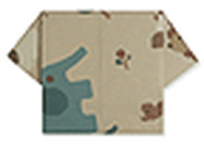 Hướng dẫn gấp Áo sơ mi - Gấp giấy Origami