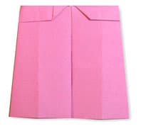 Hướng dẫn gấp Quần soóc - Gấp giấy Origami