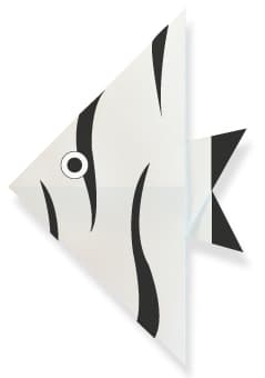 Hướng dẫn gấp Cá thần tiên - Gấp giấy Origami
