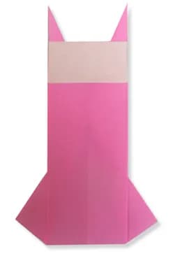 Hướng dẫn gấp Váy liền thân 6 - Gấp giấy Origami