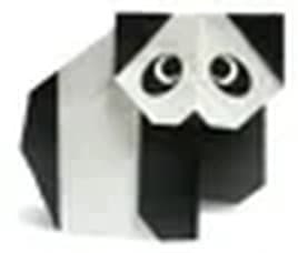 Hướng dẫn gấp Gấu trúc - Gấp giấy Origami