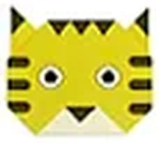 Hướng dẫn gấp Mặt con hổ - Gấp giấy Origami