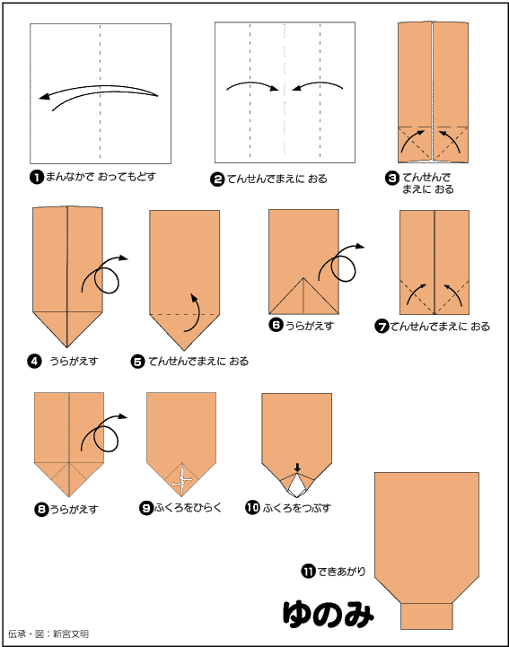 hình ảnh hướng dẫn cách gấp cái cốc