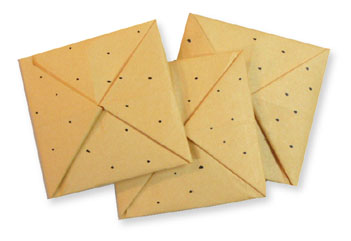 hướng dẫn cách gấp bánh bích quy