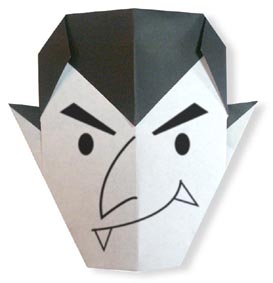 hướng dẫn cách gấp ma cà rồng dracula