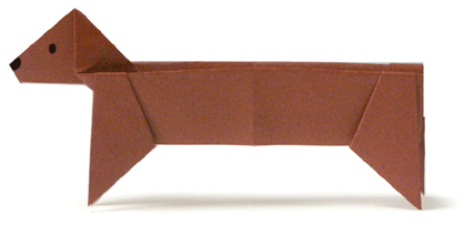 hướng dẫn cách gấp chó nhật