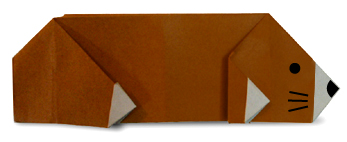 hướng dẫn cách gấp hải cẩu con