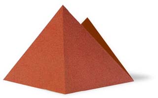 hướng dẫn cách gấp kim tự tháp