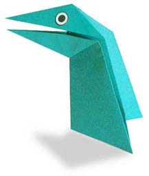 hướng dẫn cách gấp trò chơi khủng long nói chuyện