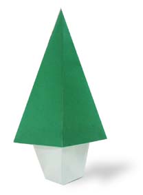 hướng dẫn cách gấp cây 2