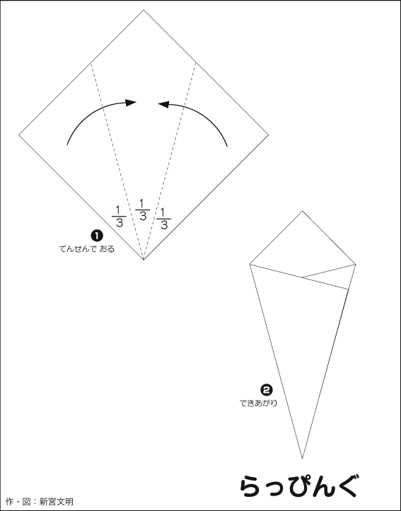 hướng dẫn cách gấp vỏ bọc hoa